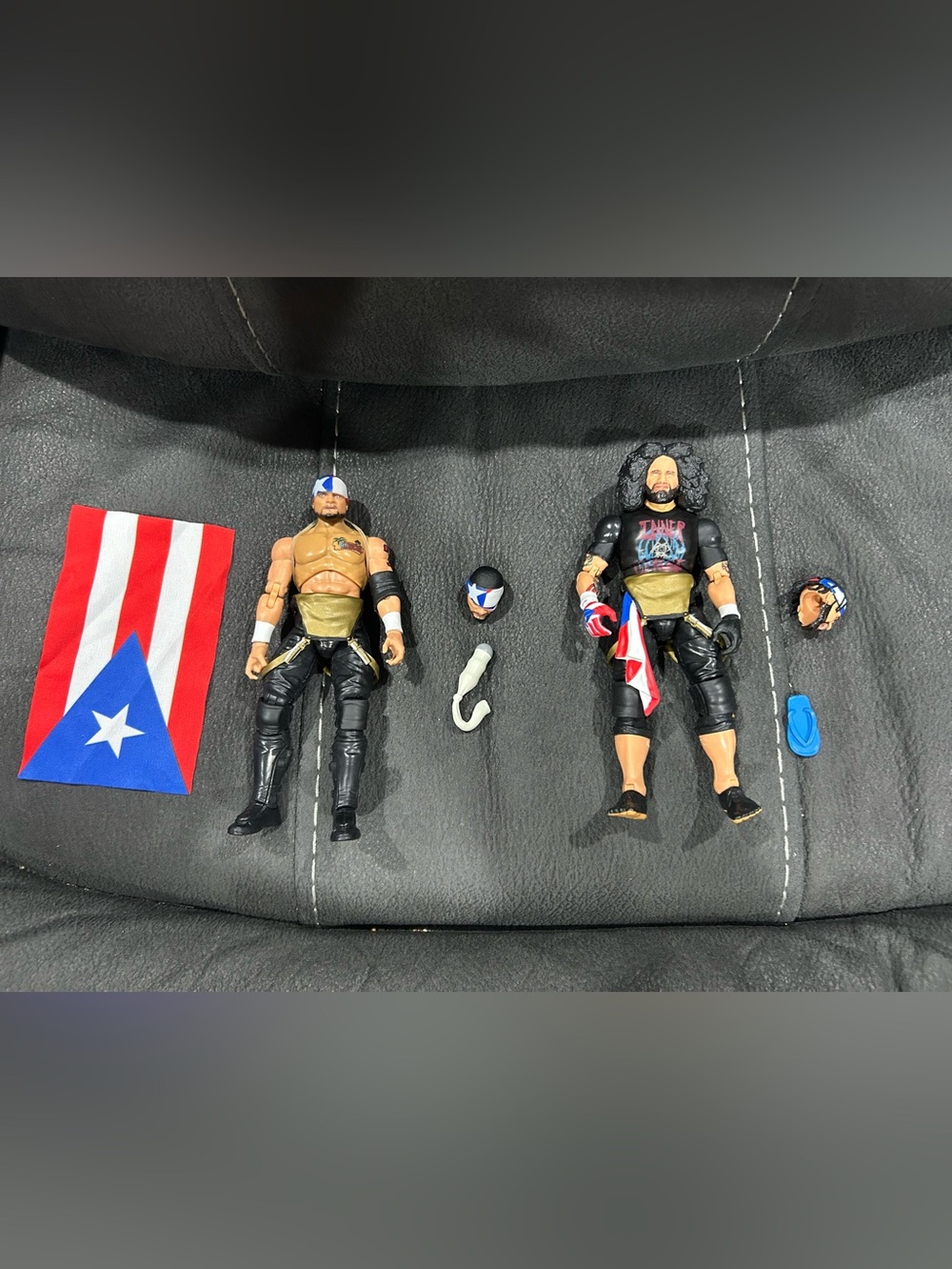 Santana & Ortiz AEW jazwares lot! LAX/Pride & Powerful!